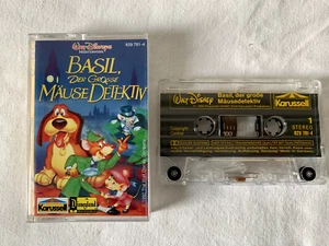 Hörspiel Kassette * Walt Disney * Basil, der Große Mäuse Detektiv * von 1986 - Bild 1 von 3
