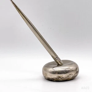 Antiker Stifthalter, Füllerhalter mit Stift Schreibtisch Büro Vintage - 5,5x15cm - Picture 1 of 12