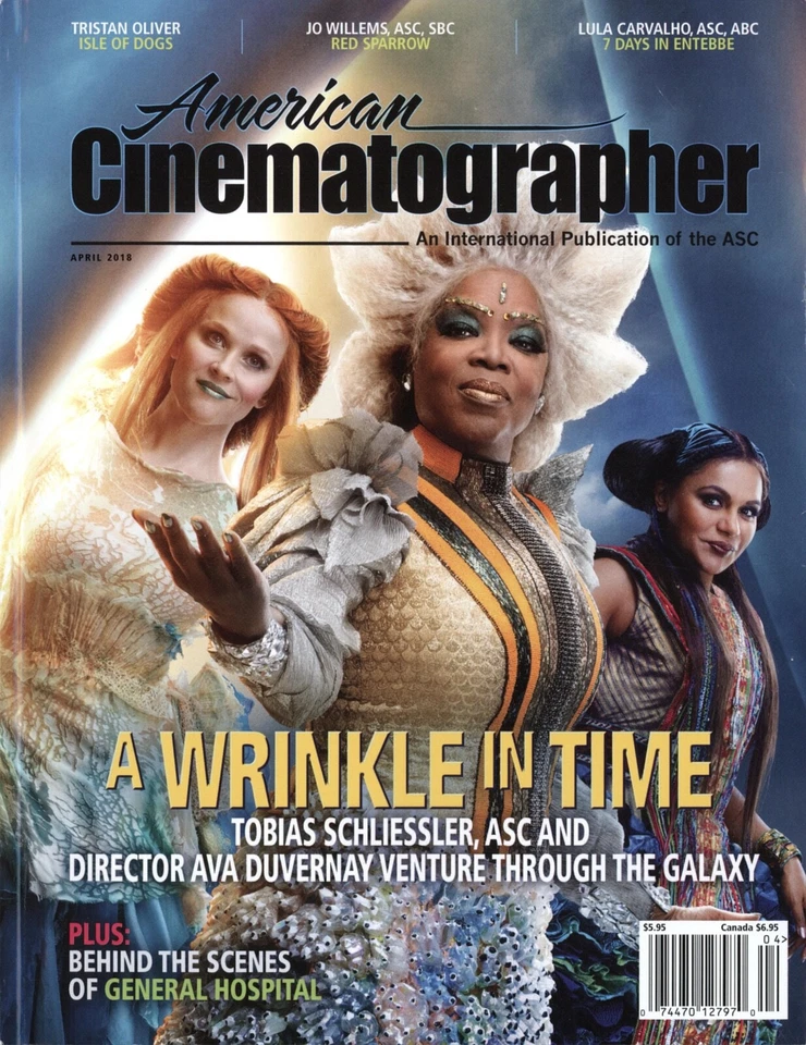 American Cinematographer Magazine 2018 April A Wrinkle in Time - Image 1 of 1