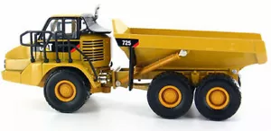 1/50 DIECAST MODELLO FINITO AUTO CAMION CAT 725 DUMPER ARTICOLATO REGALO - Foto 1 di 6