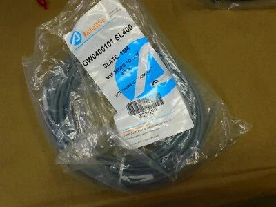 Alpha Wire 333559 GW0400101 SL400 M8 Shielded Cable - 15 Meter CORDSET LOT # 47 - Image 1 of 3