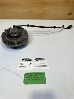 Embrague ventilador Dodge Ram 2500 3500 2003-2004 Common Rail 5,9 L fabricante de equipos originales Foto 1 de 4
