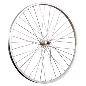 Laufrad 26 Zoll Vorderrad Fahrrad Hollandrad Aluminium Felge vorne silber 590-19 - Bild 1 von 9