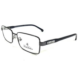 Brooks Brothers Eyeglasses Frames BB 1028 1651 Grey Blue Rectangular 55-17-145 - Picture 1 of 12