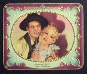 #251 Lanny Ross Ann Sothern 1934 Garbaty Film Star Series 2 Cigarette Card