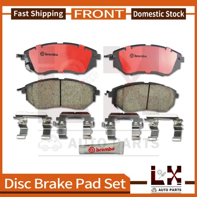 Conjunto de pastilhas de freio a disco dianteiro Brembo 1 compatível com 2006-2007 Subaru B9 Tribeca - Imagem 1 de 3
