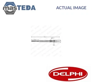 HDS374 ENGINE GLOW PLUG DELPHI FOR AUDI A6,A4,A8,ALLROAD,C5,B6,4D8,B5,4E_,B7,C6 - Picture 1 of 5