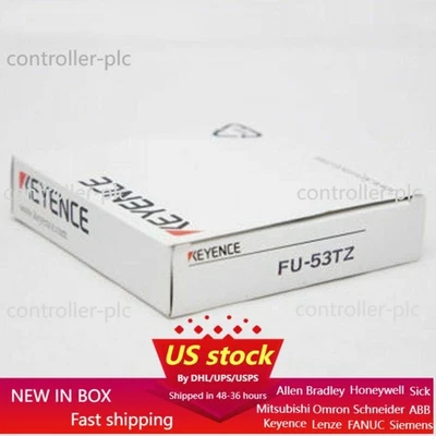 1pcs  New Keyence FU-53TZ Fiber Optic Sensor FU53TZ Cable In Box Free Shipping - Image 1 of 4