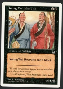 ***English Young Wei Recruits*** MTG Portal 3 Kingdoms Kid Icarus - Picture 1 of 2