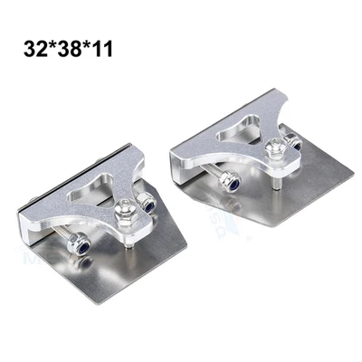 A Pair of RC Boat Trim Flaps 38*31mm For Electric Small RC Model Boat - Image 1 of 3