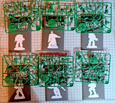 Warhammer 40k Space Marines Heroes Kill Team Dark Angels Strike Force (6 Minis) - Image 1 of 4