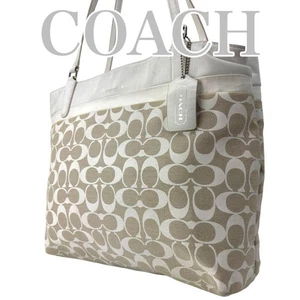 Borsa Coach tote bag tela firmata 29423 98 25a ottime condizioni - Foto 1 di 12