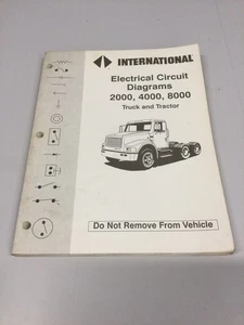 INTERNATIONAL Truck 2000, 4000, 8000 Truck & Tractor Electrical Circuit Diagrams - Bild 1 von 2