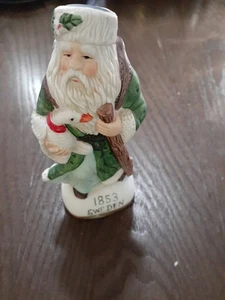 Vintage alter Welt Weihnachtsmann 1853 Schweden handbemalt Porzellan - Bild 1 von 4