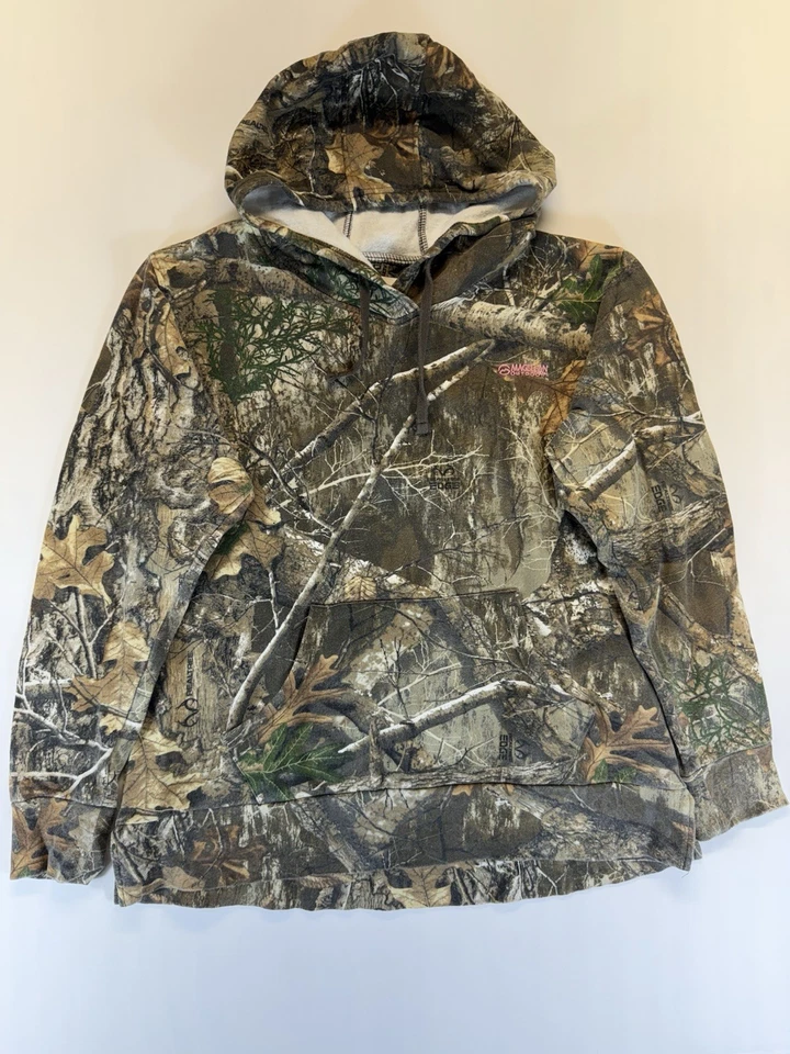 Magellan Realtree Xtra Camo Hooded Pullover Hoodie Women’s X Large - Image 1 of 4