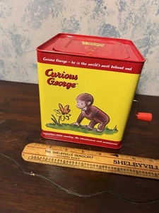 Metal Curious George “Jack in the Box” de Schylling Plays “Pop Goes The Weasel” - Imagen 1 de 6