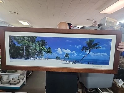 Estampado Peter Lik "Islamorada Florida" Enmarcado 39"x14" Foto 1 de 4