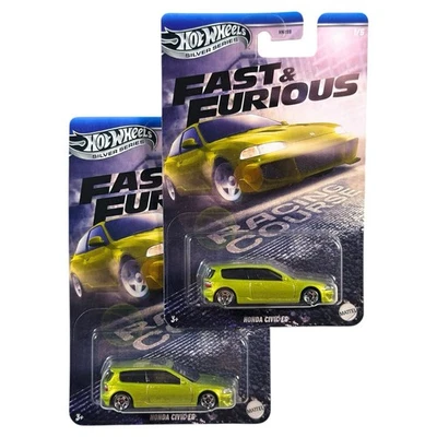 Honda Civic EG 1/5 Fast & Furious JDM serie plateada Hot Wheels raro difícil de encontrar nuevo Foto 1 de 2