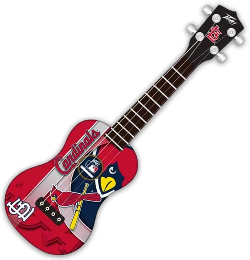 Peavey MLB St Louis Cardinals Logo Major League Baseball Ukulele Instrument - Image 1 of 1