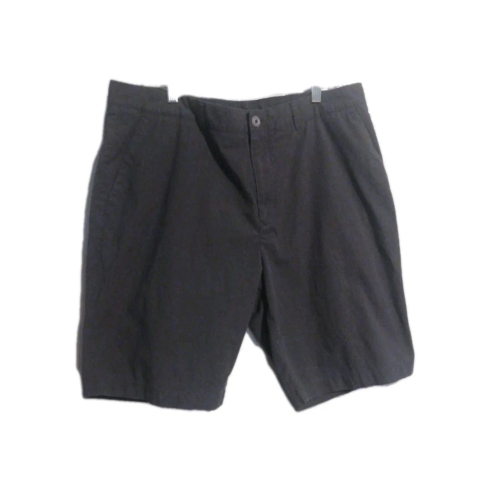 Ashworth Men's Golf Shorts Size 36x9 Gray Pin Stripe  Cotton Chino - Image 1 of 4