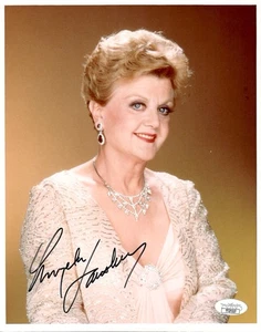 ANGELA LANSBURY HANDSIGNIERT 8x10 FOTO GLAMOURÖS JESSICA FLETCHER JSA - Bild 1 von 1