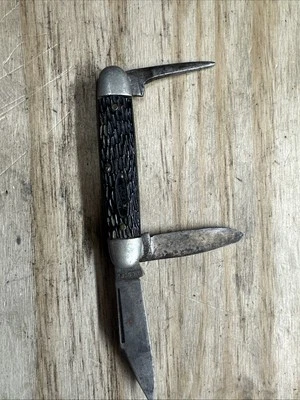 Rare Collector Ulster Pocket Knife 3 Blades - Image 1 of 4