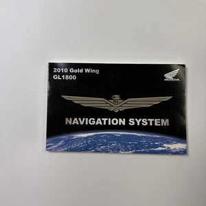 Honda 2010 GL1800 Gold Wing Factory Original Navigation System Guide Manual - Picture 1 of 8