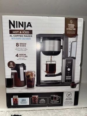 Ninja - Hot & Iced XL Coffee Maker with Rapid Cold Brew 12-cup Drip Coffee - Image 1 of 4