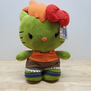 Hello Kitty Sanrio x Street Fighter Blanka Plush - Brand New w/ Tags - Picture 1 of 5
