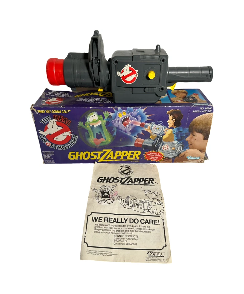 ⚡ 1986 GhostZapper Kenner 🔫 Complete Box • Works • Real Ghostbusters Vintage - Image 1 of 4