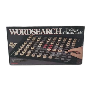 Vintage Wordsearch The Game of Finding Words! by Pressman Vtg 1988 Complete CIB - Picture 1 of 12