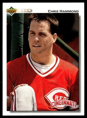 1992 Upper Deck Chris Hammond Cincinnati Reds #105 - Image 1 of 2