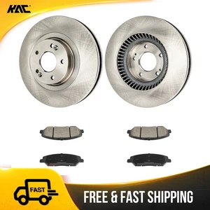 320mm Front Brake Rotors and Ceramic Pads Kit For 2013-2016 Hyundai Santa Fe - Bild 1 von 14