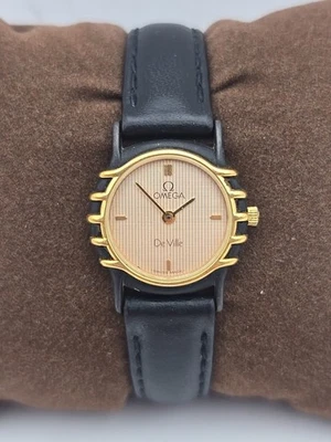 Reloj Pulsera Omega De Ville Ref 591.0307 Cal 1450 Hecho en Suiza Cuarzo 21mm Mujer Foto 1 de 4