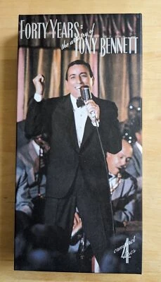 Forty Years: The Artistry of Tony Bennett [Long Box] by Tony Bennett (1997 4 CDs - Image 1 of 4