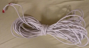 Netzkabel Cat.5e 25 m, weiß - Bild 1 von 2