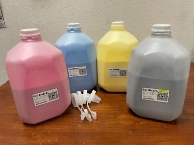 (1,200g x 4) Toner Refill for Sharp MX-23 MX-31 MX-36, MX-50 MX-51 (REFILL ONLY) - Image 1 of 4