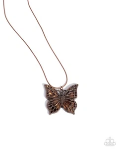 Paparazzi Magical Metamorphosis - Copper Necklace - Picture 1 of 3