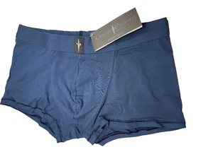 Cesare Paciotti Underwear Boxer Brief Mens 90% Cotton Blue Parigamba Size 4 New - Picture 1 of 14
