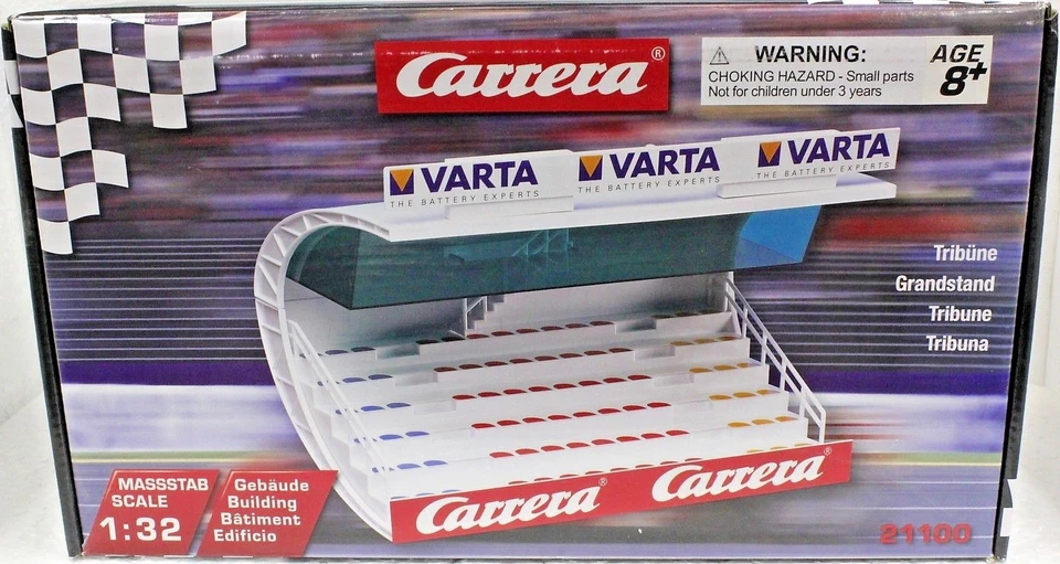 Carrera 21100 Grandstand w/ Rows and Roof 1/24 & 1/32 Slot Car Accessory - Image 1 of 1