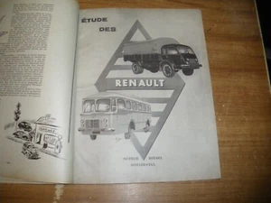 REVUE TECHNIQUE RENAULT camions et cars à moteurs 568 et 572 - Imagen 1 de 2