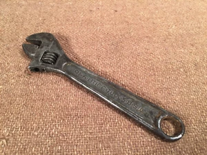 Vintage Utica Tools 6" verstellbarer Schraubenschlüssel USA 91-6 - Bild 1 von 9