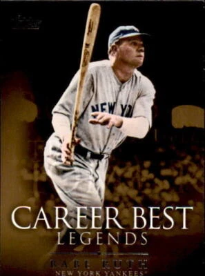 2009 Topps Legends of the Game Career Best #BR Babe Ruth (ref 10804) - Image 1 of 2
