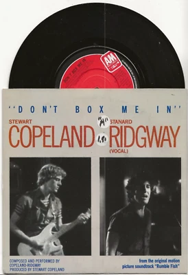 STEWART COPELAND POLICE DON'T BOX ME IN VINYL SINGLE FROM UK - Image 1 of 2
