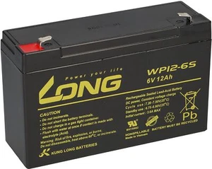 Bleiakku kompatibel Accu NP12-6 6V 12Ah AGM Blei wie 10Ah - Bild 1 von 8