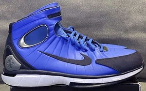 Nike Air Zoom Huarache 2K4 KOBE Bryant 511425-400 Blue Black White Men Sz 11 - Picture 1 of 9