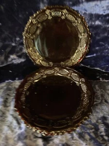 Set 0f 4 Avon 1876 Cape Cod Ruby Red Cranberry Glass Dessert Salad Plate 7 3/8” - Picture 1 of 3