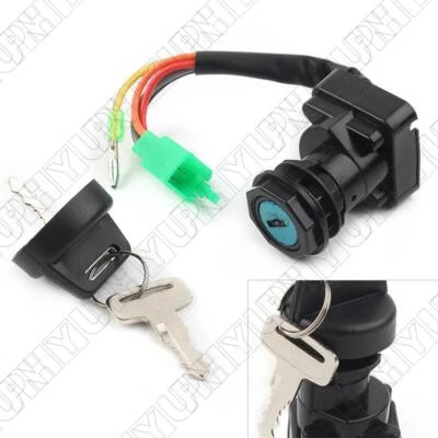 Ignition Key Switch 37110-19B02 For  Suzuki LTF250 LT-F250 LTF250F Quad Runner - Image 1 of 4