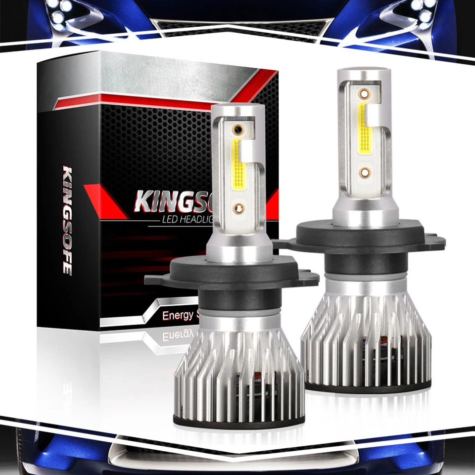 For Infiniti G35 2003-2005 1 Pair 6000K H4/9003/HB2 LED Fog Light Bulb Headlight - Image 1 of 4