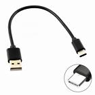 USB CABLE SHORT TYPE-C CHARGER CORD POWER WIRE USB-C for PHONES &amp; TABLETS